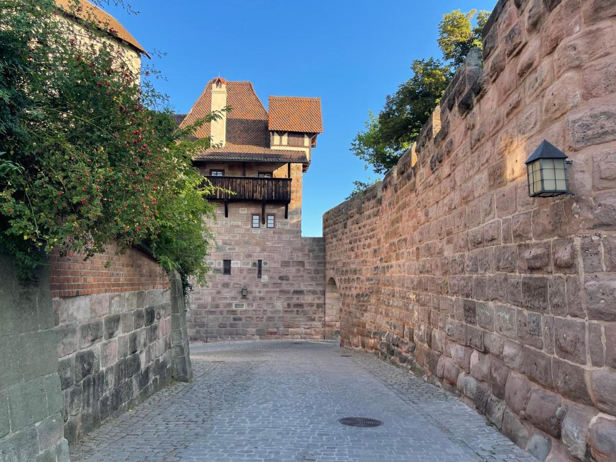 Messeapartment An Der Altstadtmauer Nürnberg Eksteriør bilde