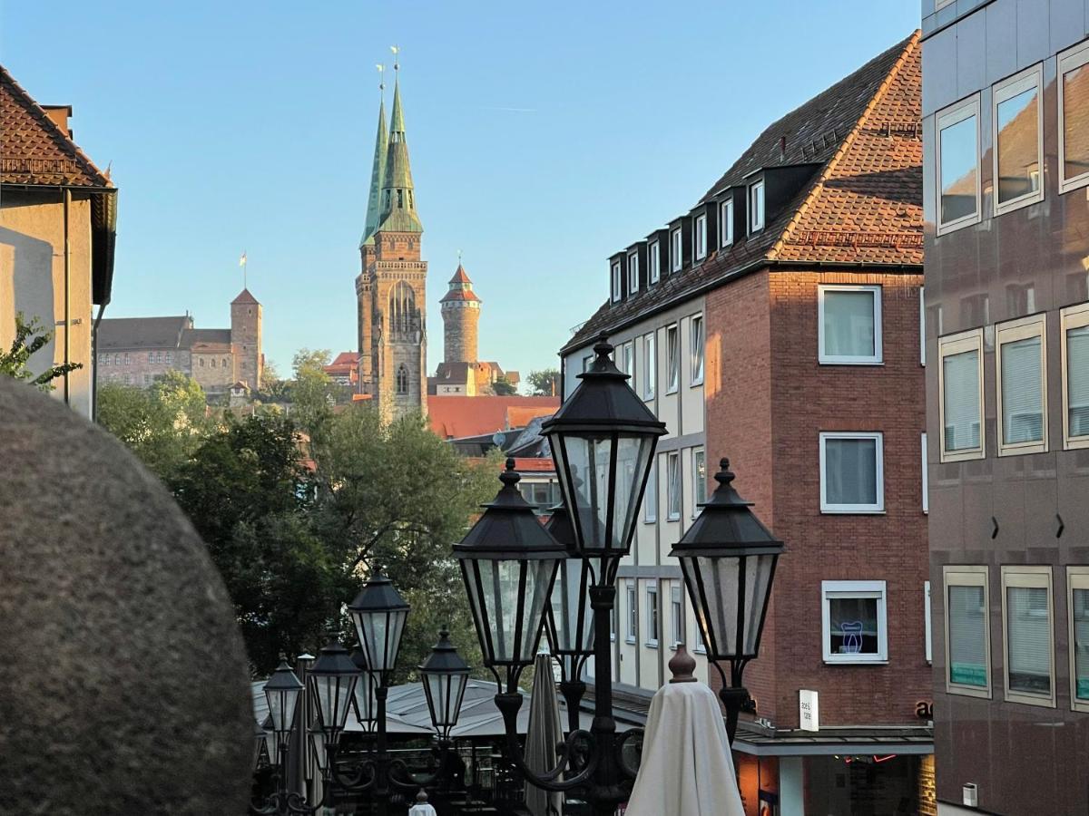 Messeapartment An Der Altstadtmauer Nürnberg Eksteriør bilde