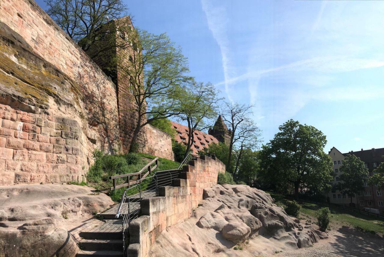 Messeapartment An Der Altstadtmauer Nürnberg Eksteriør bilde
